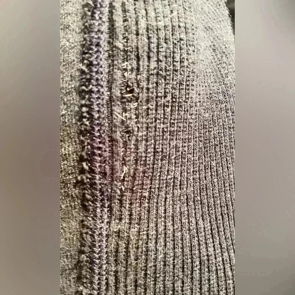 Lululemon casual navy blue scuba  yoga suede feel long sleeve scuba hoodie 8 - Picture 4 of 5